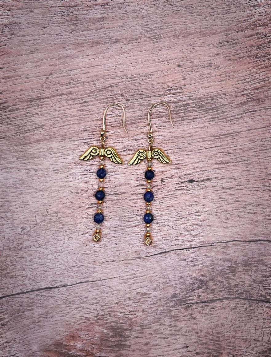 Hermes Staff Earrings