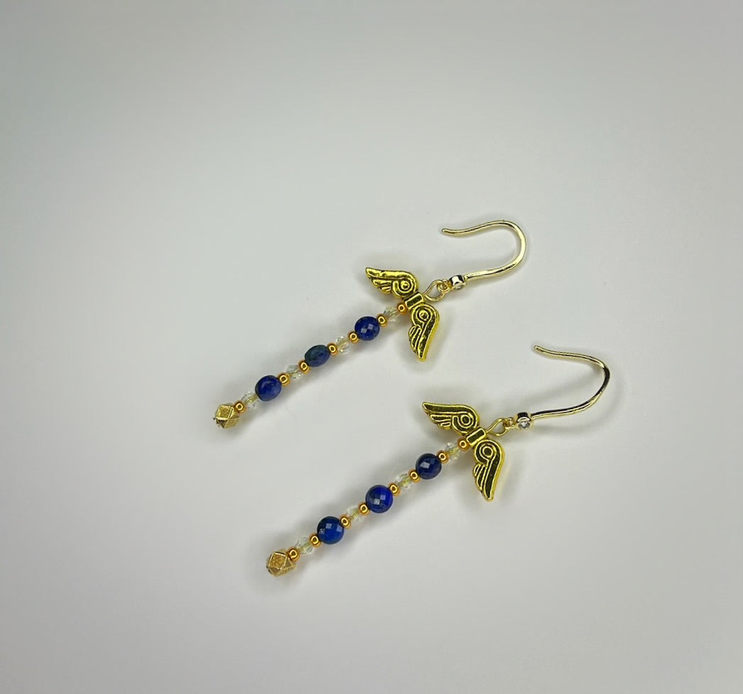 Hermes Staff Earrings