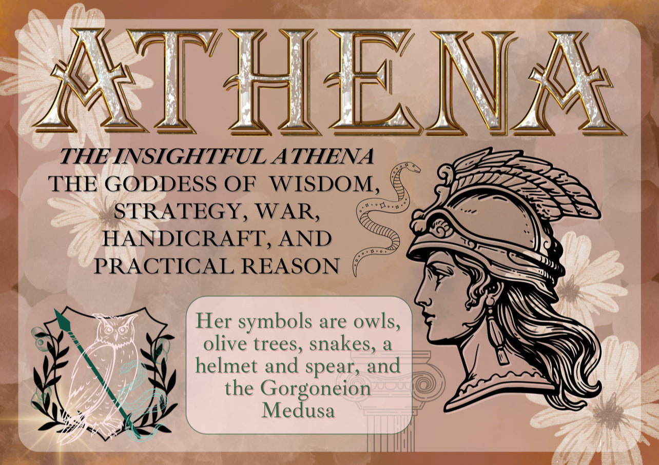 Roségoldene Feder – Athena-Halskette