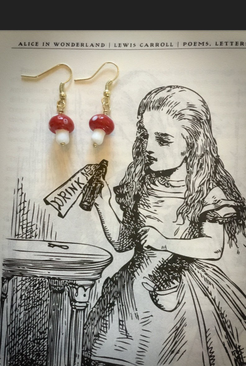 Mushroom Earrings