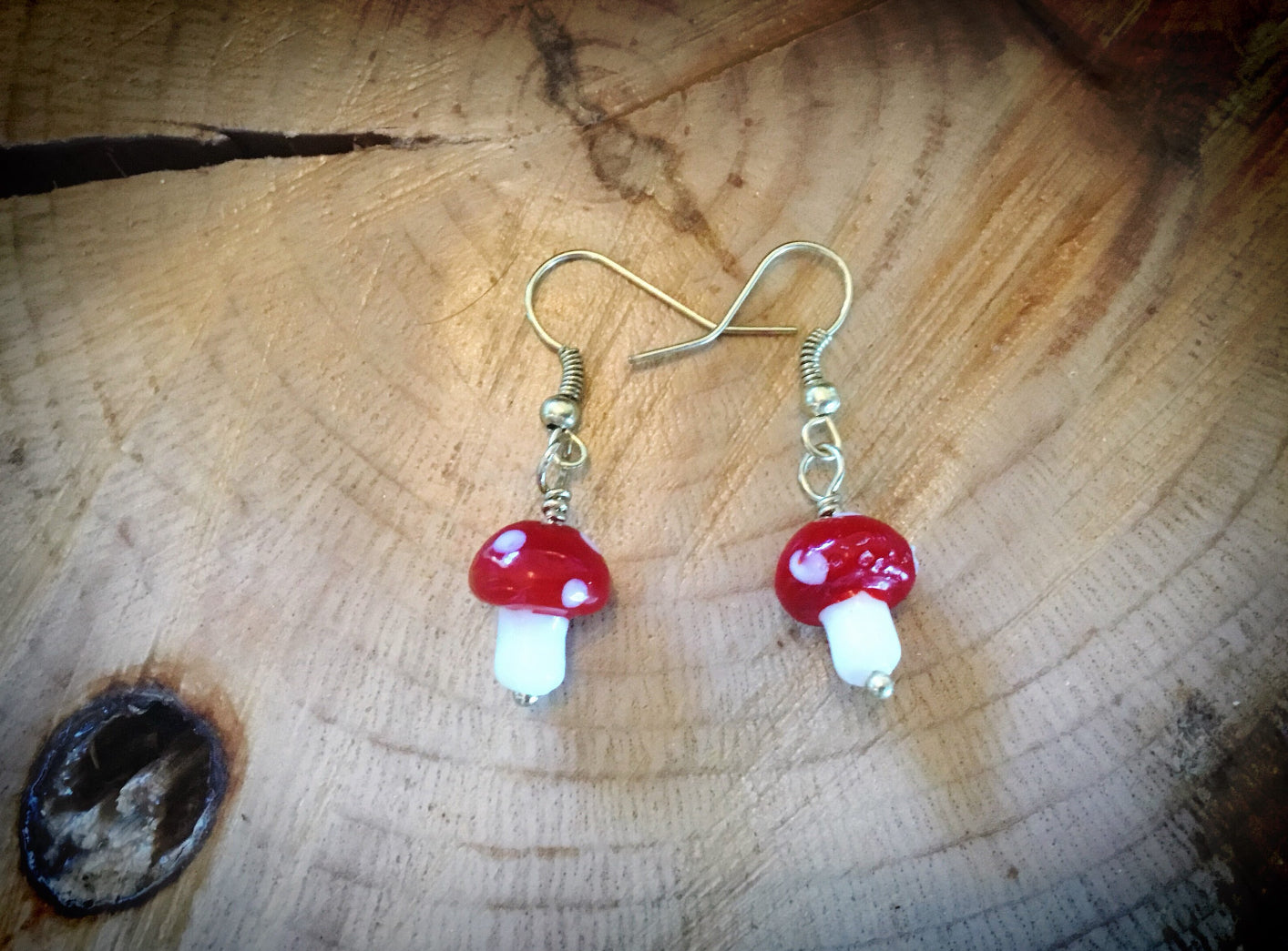 Mushroom Earrings