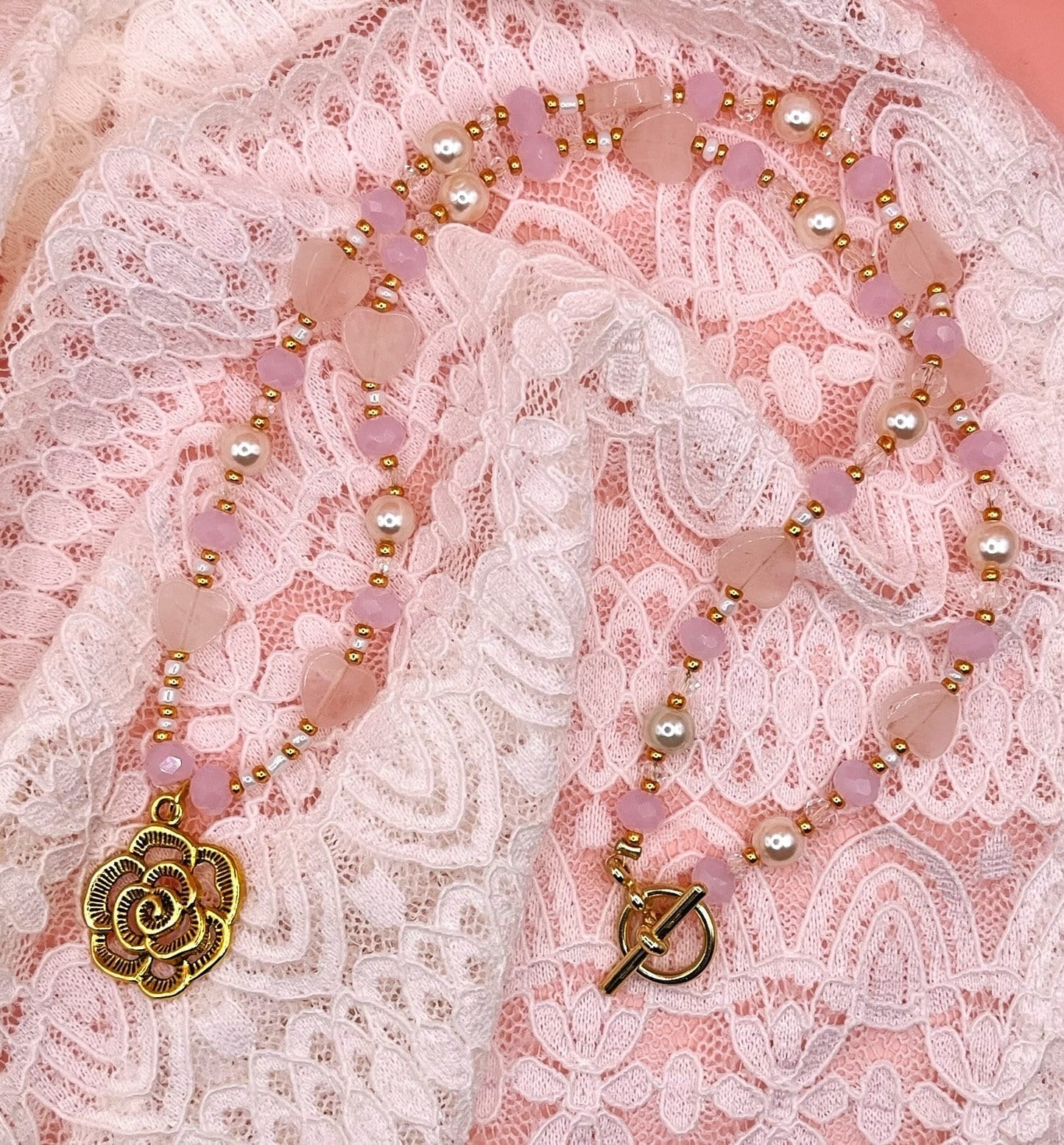 Golden Rose - Aphrodite Necklace