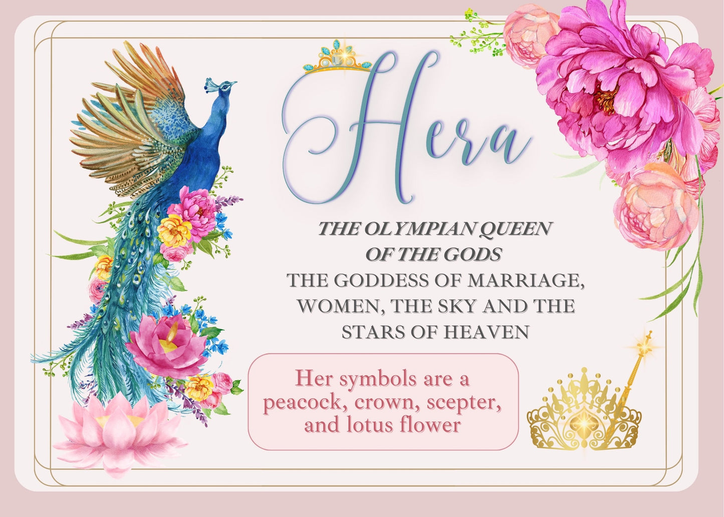 Queen of the Heavens - Hera Necklace