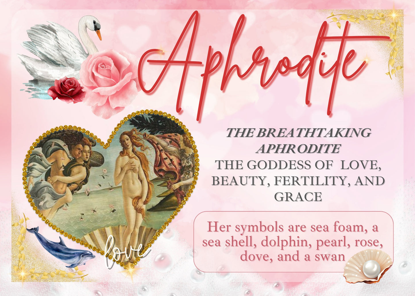 Golden Rose - Aphrodite Necklace