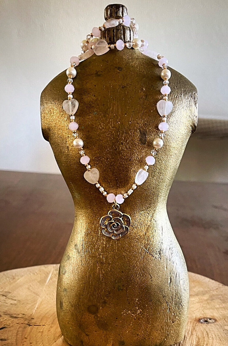 Golden Rose - Aphrodite Necklace